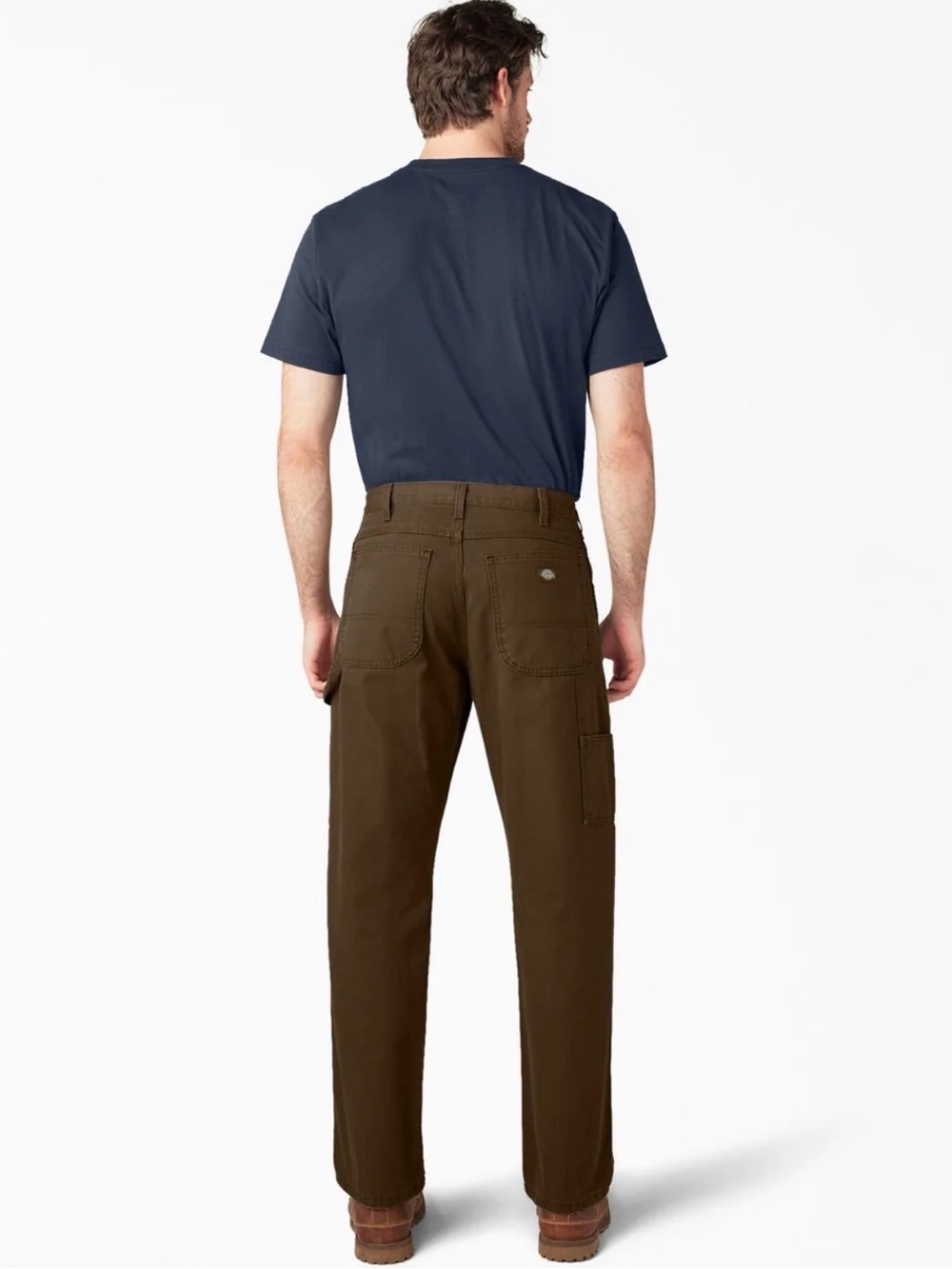 Dickies Relaxed-Fit Straight-Leg Carpenter
Duck Jeans for Men - Rinsed Brown ✨